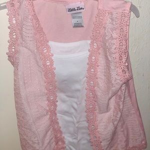 Vest with cami girls